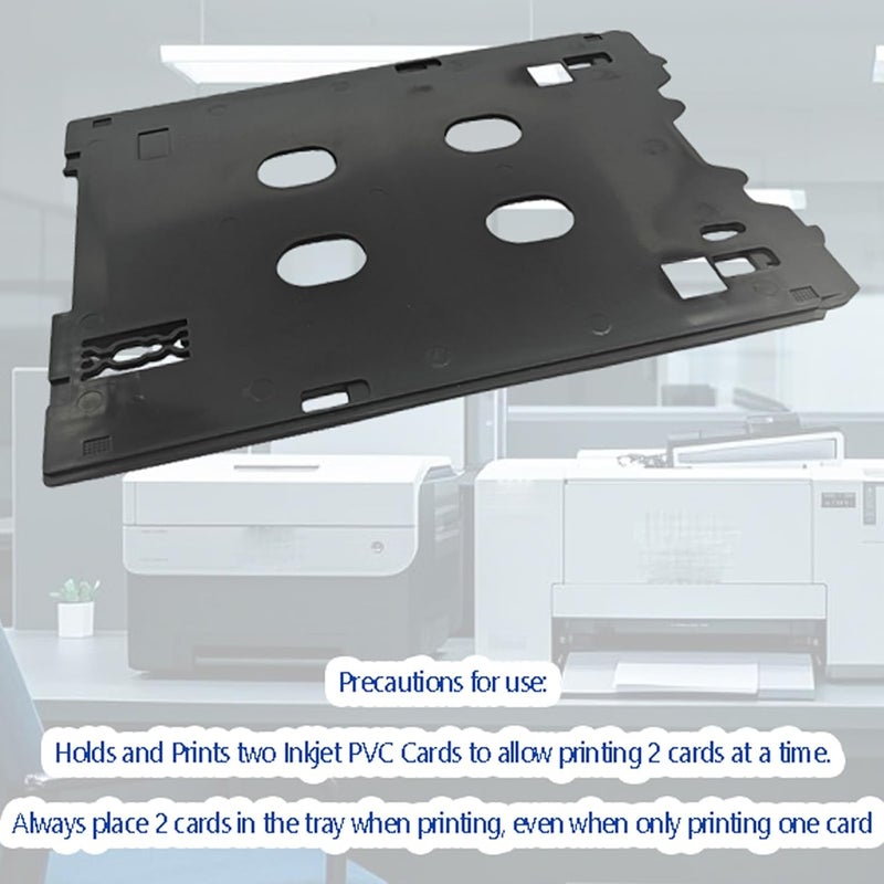 repustor Inkjet PVC ID Card Tray Compatible with Canon Printers TS701 TS702 TS703 TS704 TS705 TS709 TS8220 TS8330 TS82xx, TS83xx,TS95xx Series Printers (Canon MP/Multi-Purpose Tray Printers) - Image 4